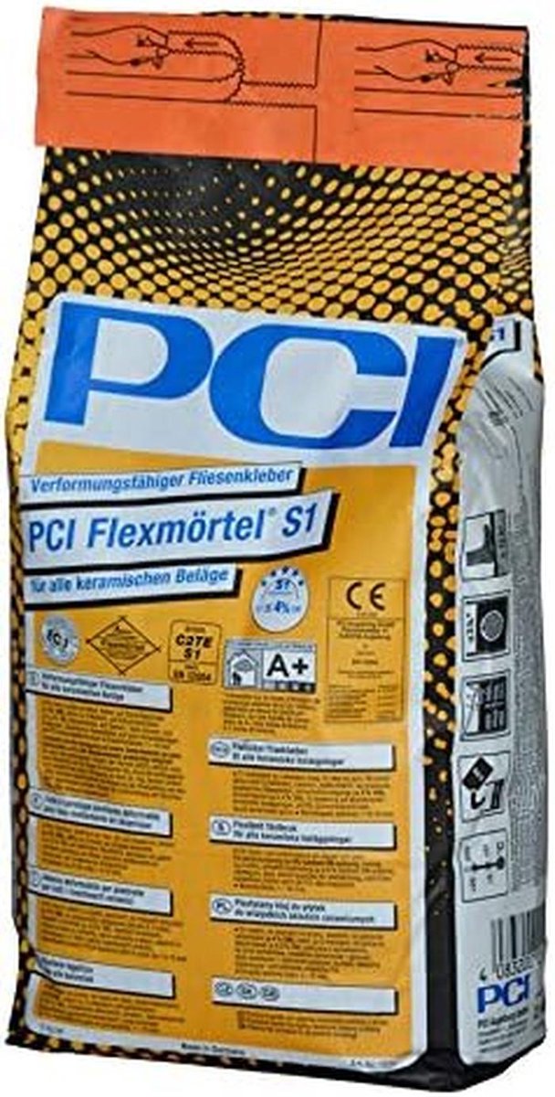 Flexibele Tegellijm S1 5kg voor Binnen en Buiten | Geschikt voor Vloer en Muur