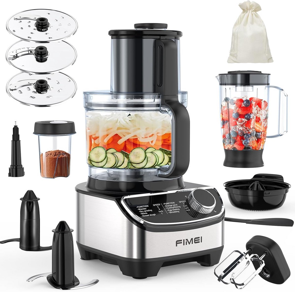 Foodprocessor - Keukenmixer - Blender - Smoothie