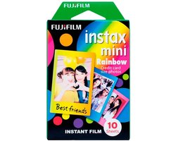 Fujifilm Instax Mini Film - Rainbow - Instant fotopapier - 1 x 10 stuks
