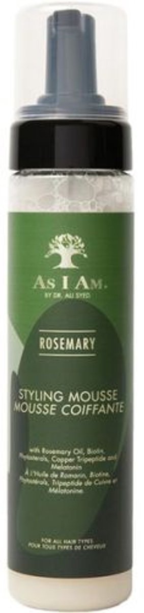 As I Am Rosemary Styling Mousse 237ml