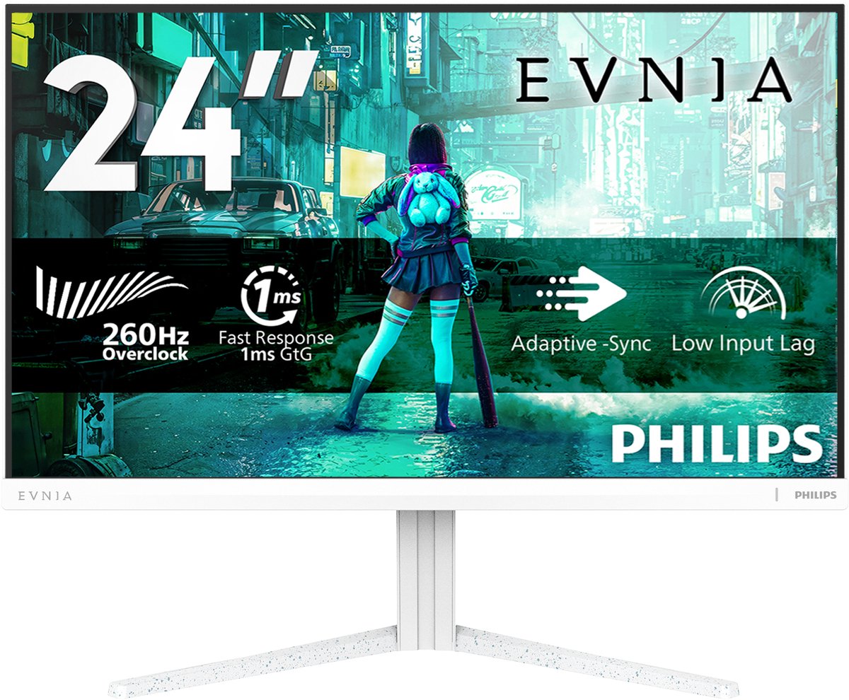 Philips Evnia 24M2N3201PL - 24 inch Full HD IPS Gaming Monitor - 260Hz OC