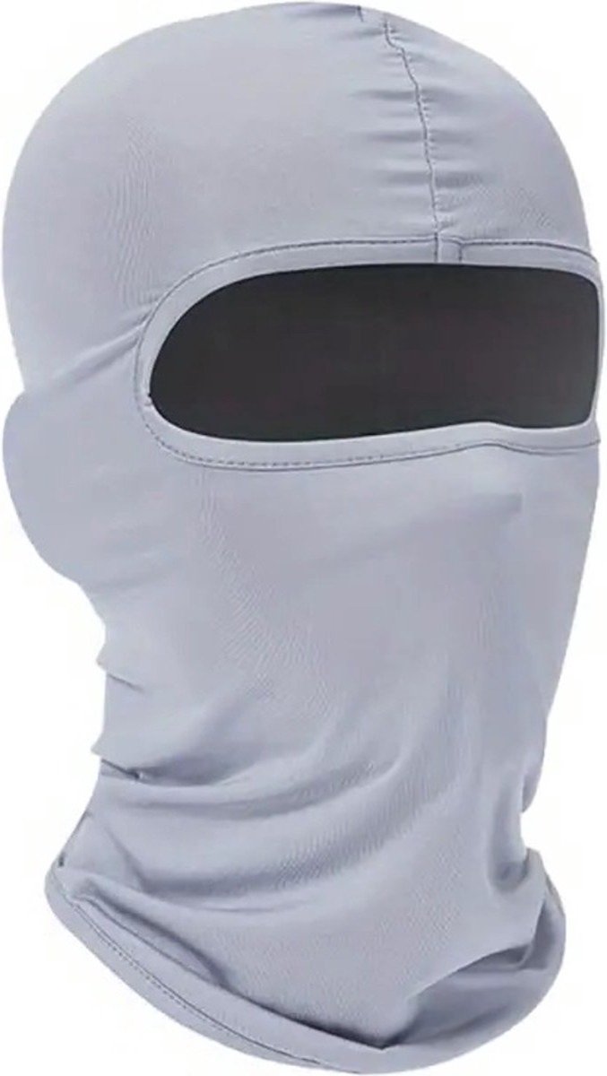 Gezichtsmasker Balaclava Bivakmuts Winddicht Wintermasker Ski/Motor/Outdoor masker Mondmasker Universeel Lichtgrijs Jonyx