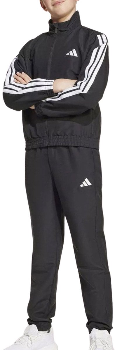 Adidas 3-Stripes Woven Trainingspak Jongens Zwart
