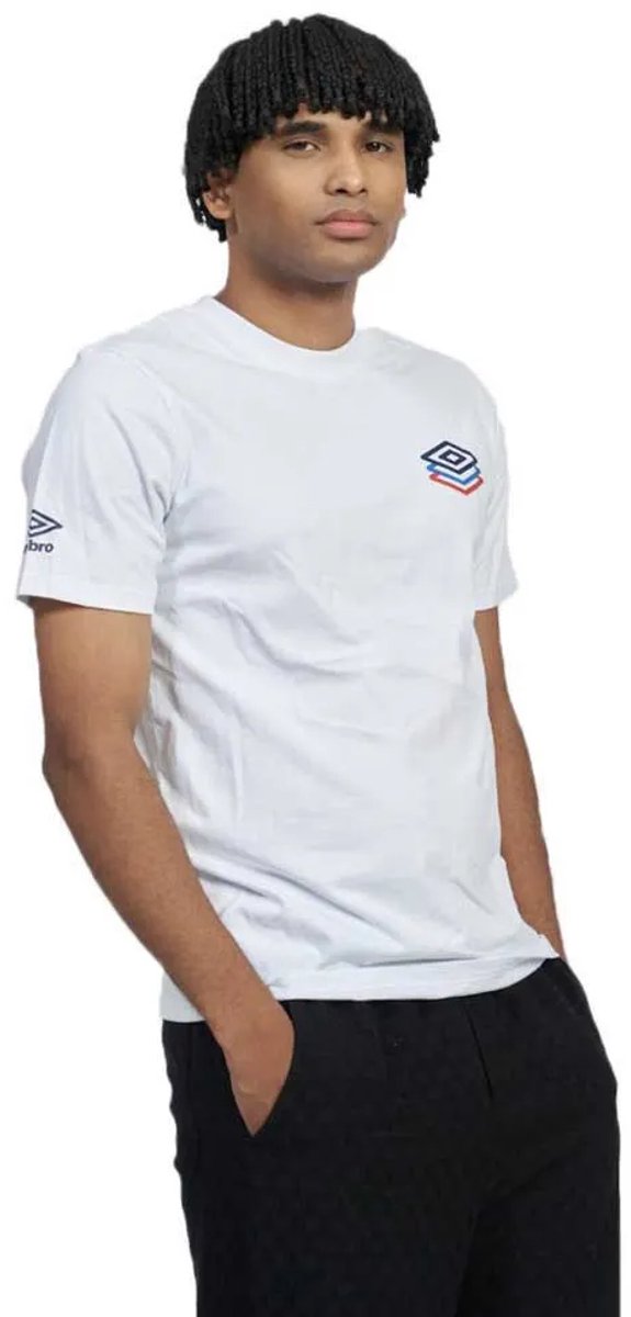 Umbro Baltoro T-shirt Met Korte Mouwen Wit 2XL Man