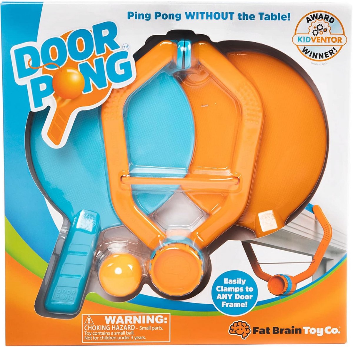 Deur Ping Pong Spel met Klem en Trolbal, Geschikt voor Kinderen vanaf 6 Jaar