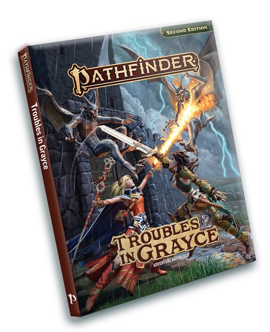 Pathfinder Second Edition (PF2E)- Pathfinder Troubles in Gra ... - cover