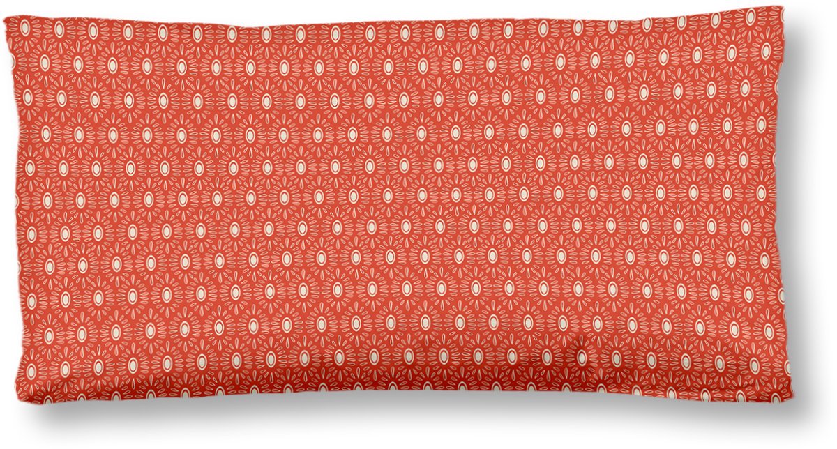 HIP kussensloop mandala's en een pauw - 40x80 cm - Multi - 100% Katoen satijn