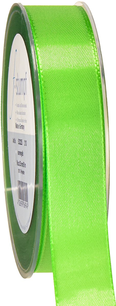 Cadeau- en decoratielint lichtgroen 25mm 50m