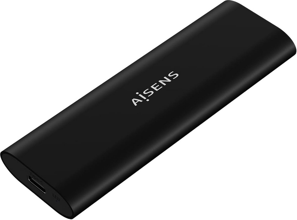Externe Behuizing voor M.2 SSD SATA en NVMe met USB 3.1
