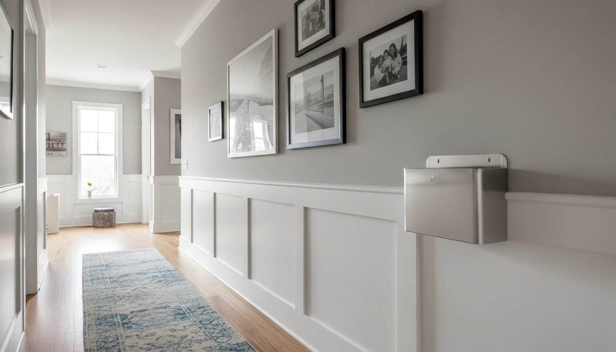 Wandafvalbak – Casa Serena RVS 10 liter – Afneembaar & Wandgemonteerd – Rechthoekige Design Prullenbak – Gesatineerd Roestvrij Staal – Keuken, Toilet & Horeca
