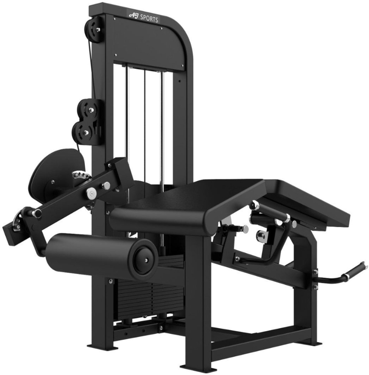 AJ-Sports Leg curl / Leg extension combo machine - Krachtstation - Fitnessapparaat - Pin loaded homegym -120kg gewichtenstapel