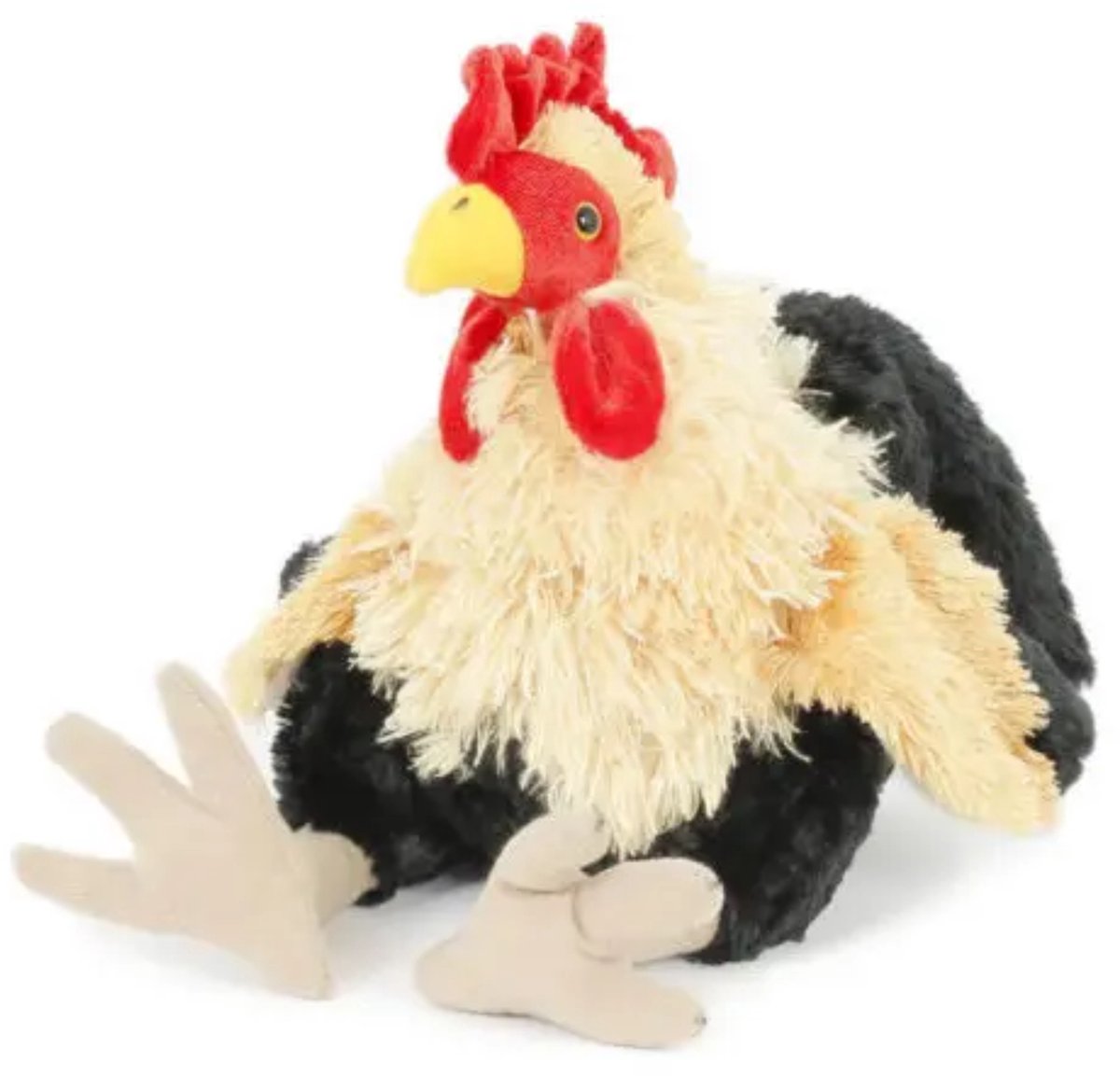 Semo Pluche Knuffel kip/haan - knuffel kip/haan - 23 cm - boerderijdieren knuffels