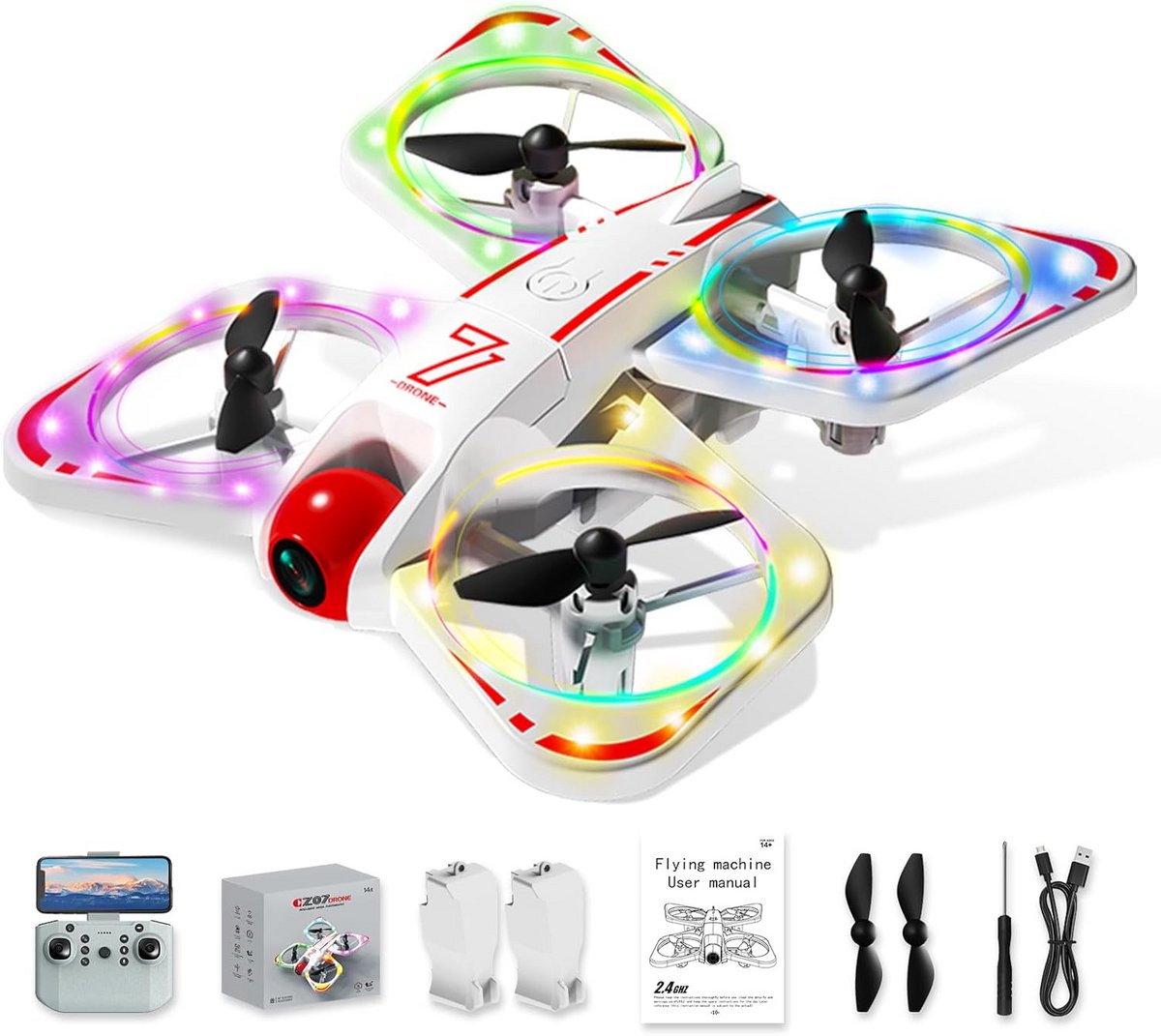 Mini Drone met Camera en HD Video - Eenvoudig te Vliegen