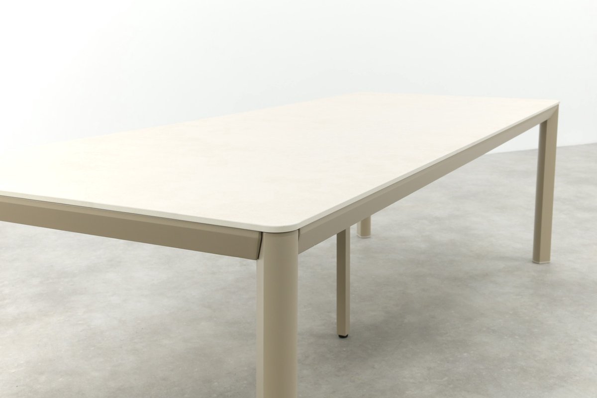 Hartman Kyra table à manger de jardin 240x100 cm - Latte
