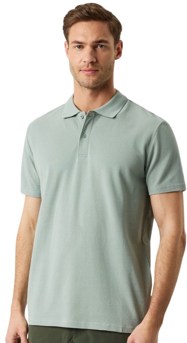 Björn Borg Borg Poloshirt - Grijs/Groen