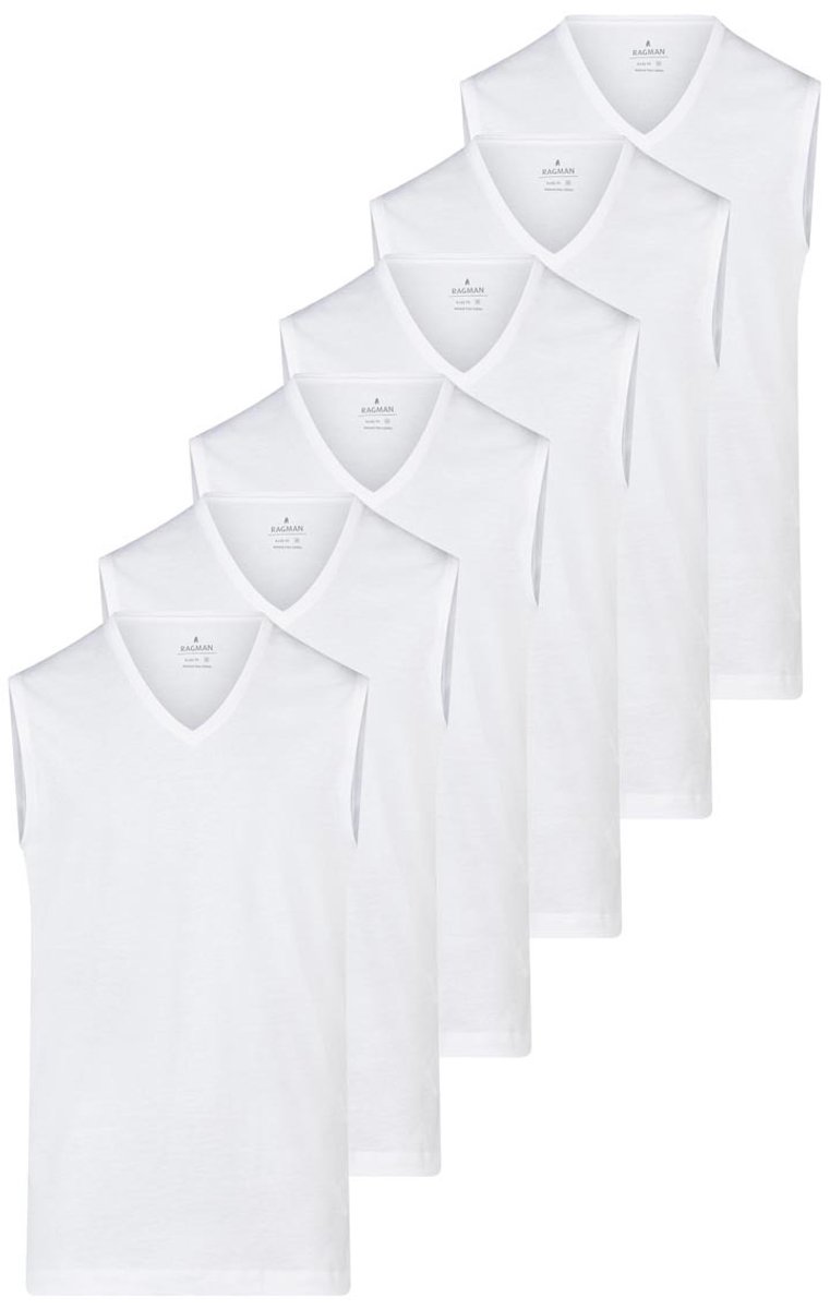 RAGMAN Heren onderhemd 6 pack Basic