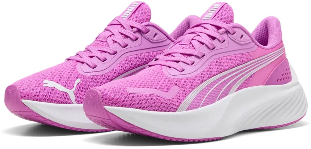 PUMA Pounce Lite Jr kindersportschoenen 401512 13 electric orchid-puma Paars