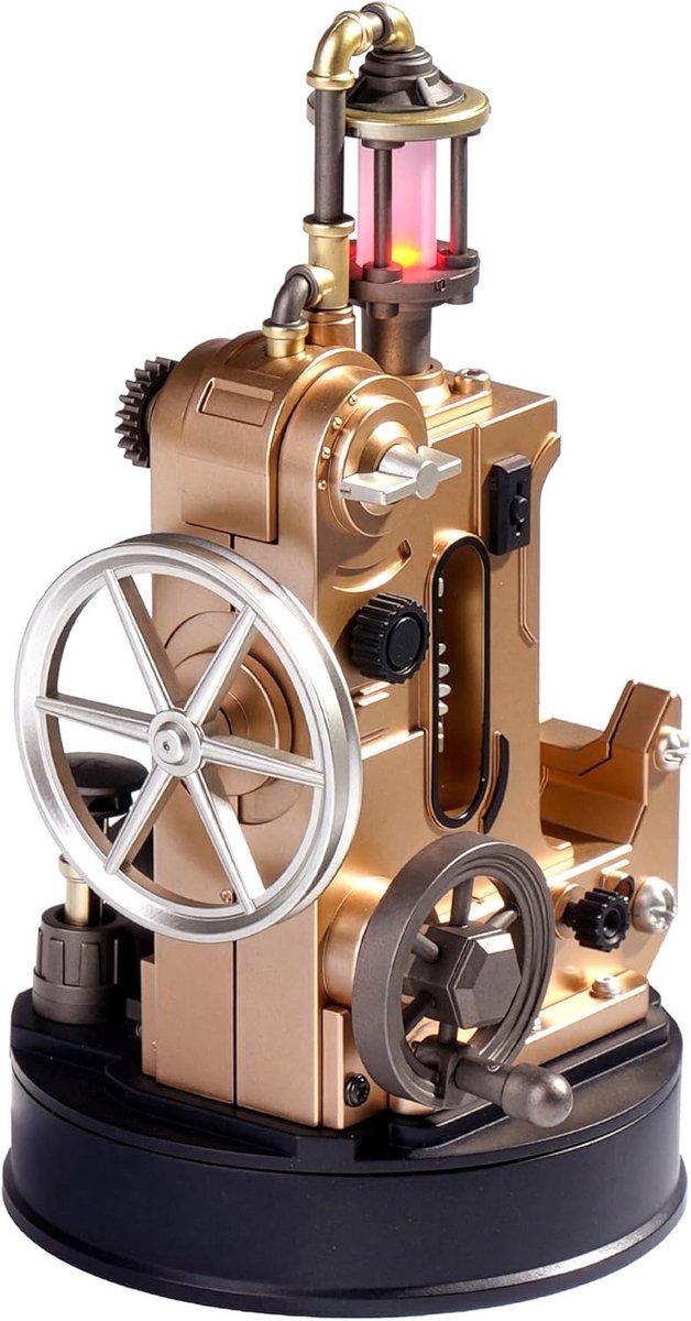 Mechanisch 3D Puzzel Model Telegraaf met Licht en Geluid - Steampunk DIY Bouwpakket