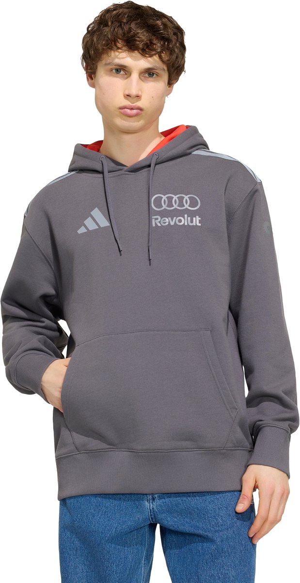 Adidas Performance Audi Revolut F1 Team Coureurshoodie Heren Grijs