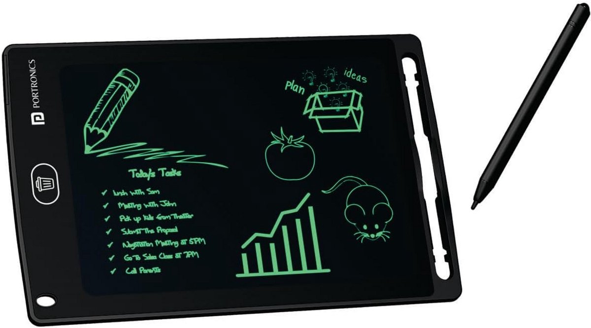 LCD Schrijfblok 8,5 inch - Digitaal Tekentablet met Drukgevoelig Scherm