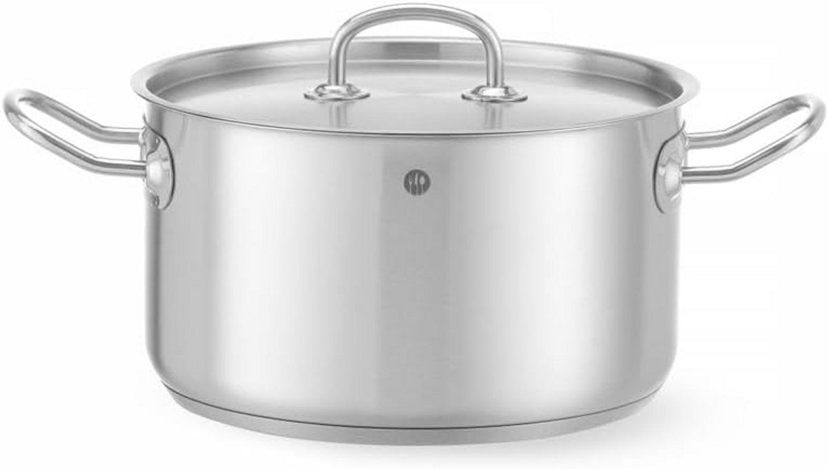 Grote Kookpan met Deksel 6 Liter - Geschikt voor Alle Warmtebronnen inclusief Inductie