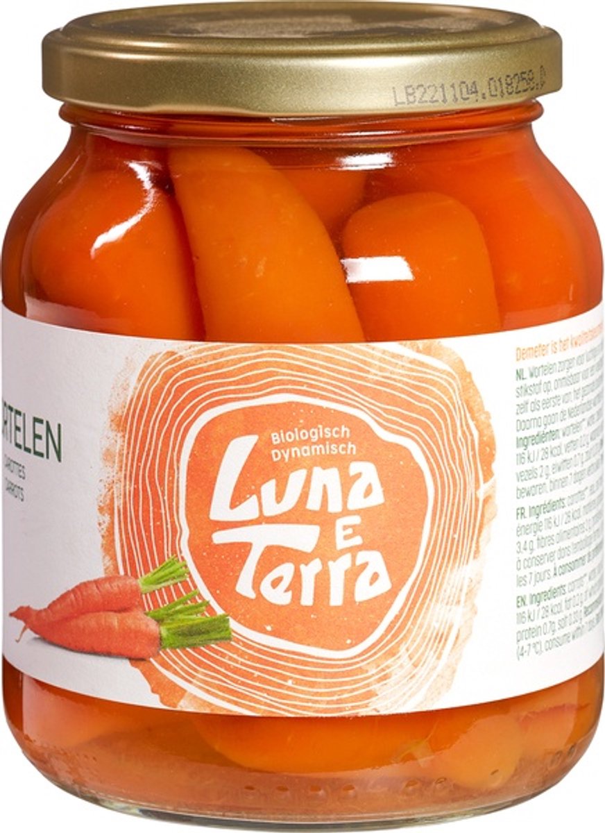 Luna E Terra Wortelen (340 gr)