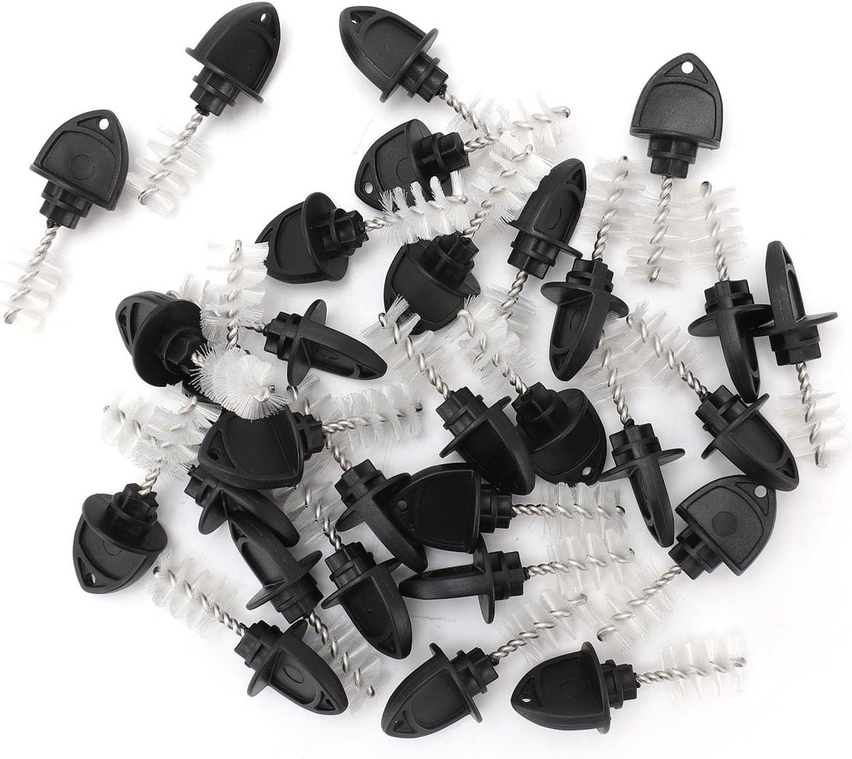 Allecto - Bierkraan Tapplug Borstelplug - Reinigingsborstel - 30 Stuks - Borsteldoppen - Tapstekkers - Tapbiertapafdekking - Bierborstelplug - Geschikt voor Tap - Bierkraan - Kleur of model - Deksel