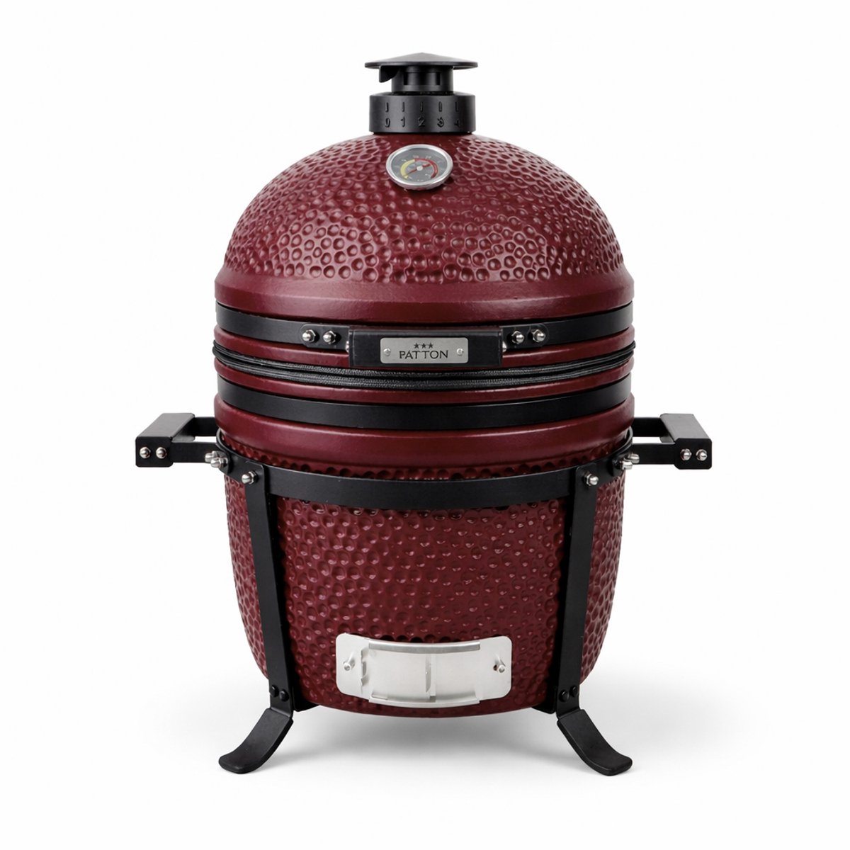 Patton Premium Compact 15" Kamado - Rooster Ø33,5 cm - Bordeaux