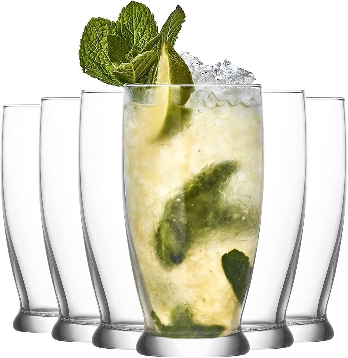 Set van 12 Highball Cocktailglazen Tumblers - 350 ml - Stijlvol Drinkglas