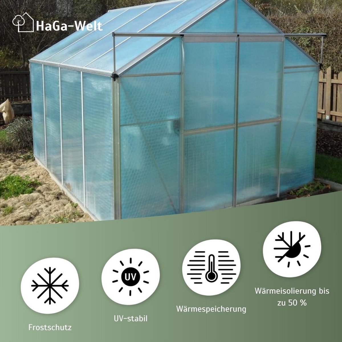 Isolatiefolie Luchtkussenfolie Thermofolie voor Kas en Winterbescherming Planten