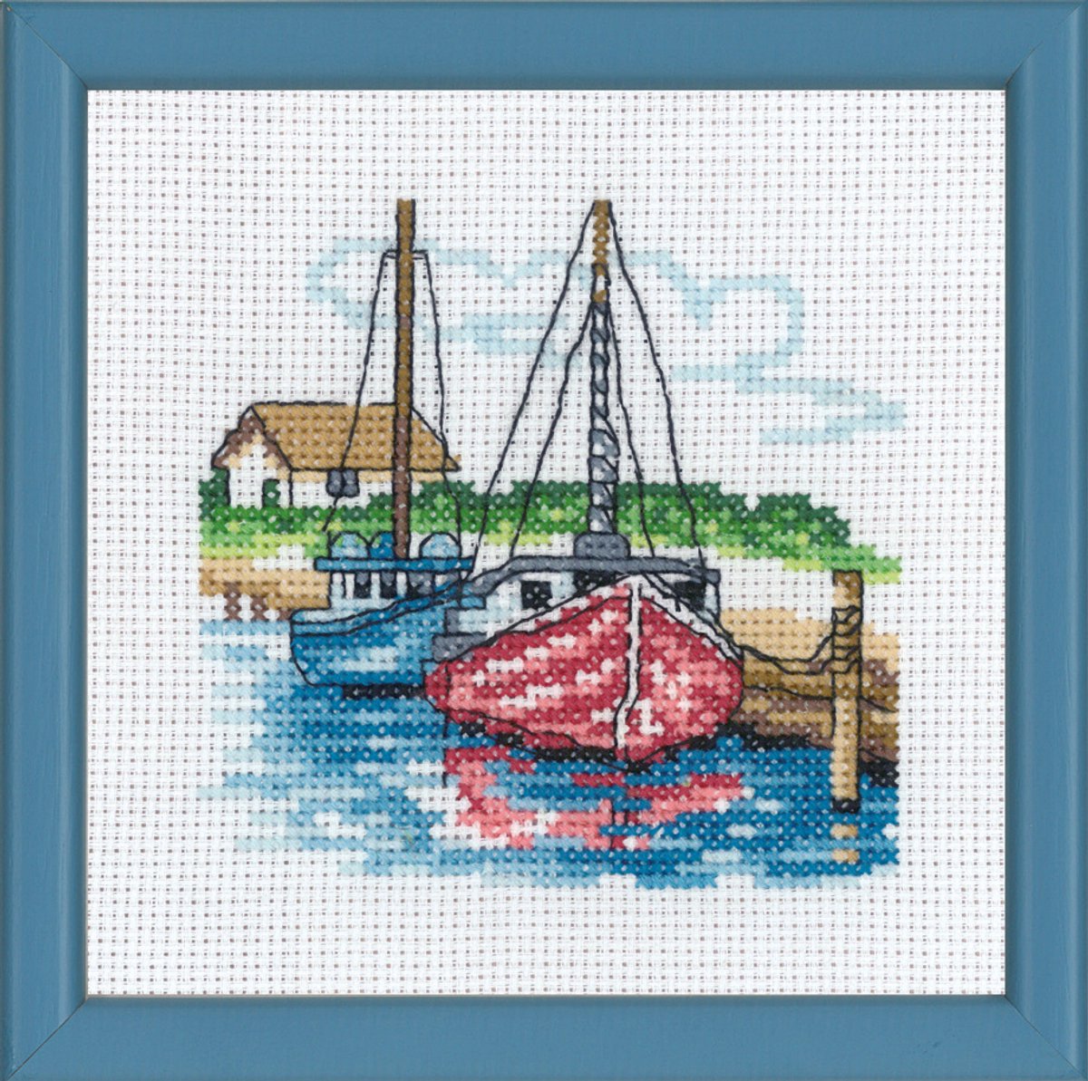 Permin borduurpakket 2 boats 13-8116