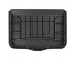 FROGUM Kofferbakmat - Rubber - Geschikt voor AUDI Q2 (vanaf 2016) - Lage laadvloer - Organizer functie - Zwart