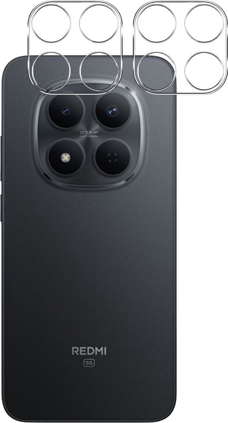 Protection Caméra pour Xiaomi Redmi Note 15 Pro Plus 5G / Xiaomi Redmi Note 15 Pro 5G / Xiaomi Poco M8 Pro 5G [Lot de 2] Verre Trempé Appareil Photo Arrière Film Protection