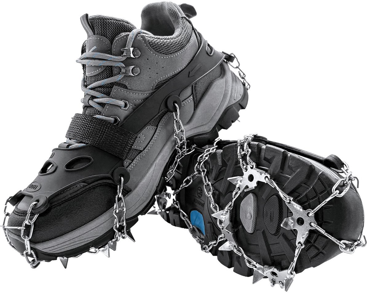 Rebel Active Spikes voor wandelschoenen 41-44 Zwart