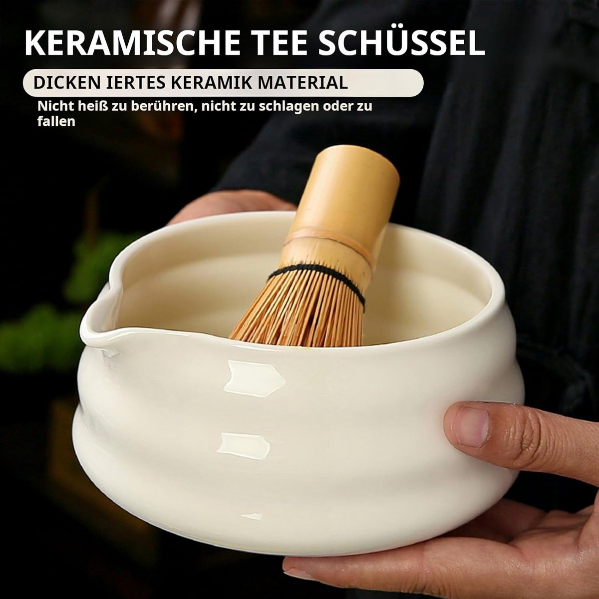 Complete Matcha Theeset Inclusief Zeef en Schenktuit - Voor Beginners en Kenners