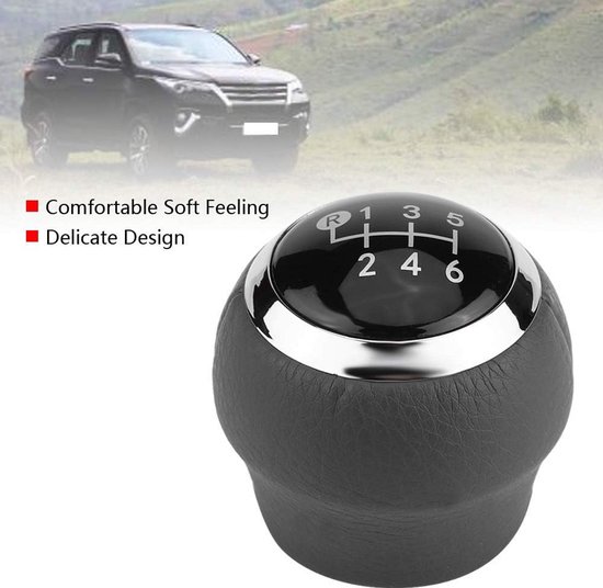 6-Speed Versnellingspookknop voor Toyota Corolla, Auris, Yaris, RAV4 (2007-2013) — afbeelding 3
