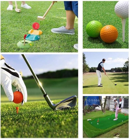 16 Stuks Oefengolfballen Set - Trainingsballen voor Binnen en Buiten - Geschikt voor Beginners — afbeelding 2