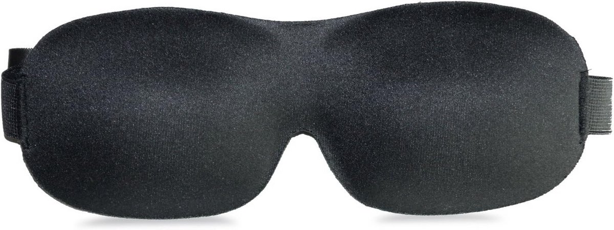 Lichtdicht Slaapmasker Zwart Polyester Geurneutraal & Comfortabel