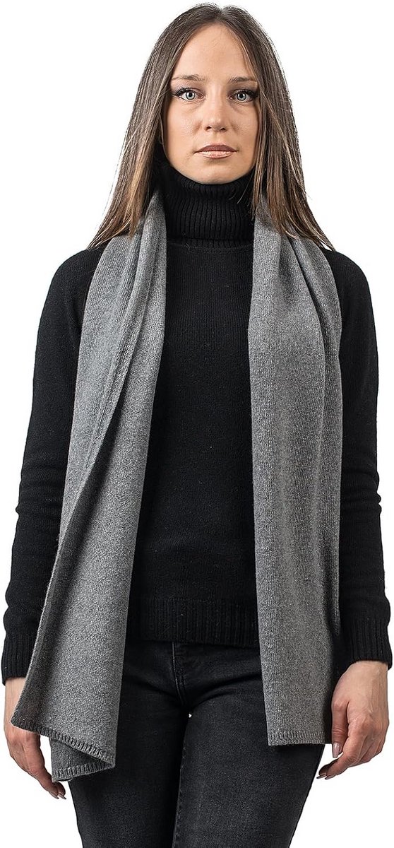 Luxe Sjaal van 100% Geregenereerd Kasjmier - Unisex en One Size