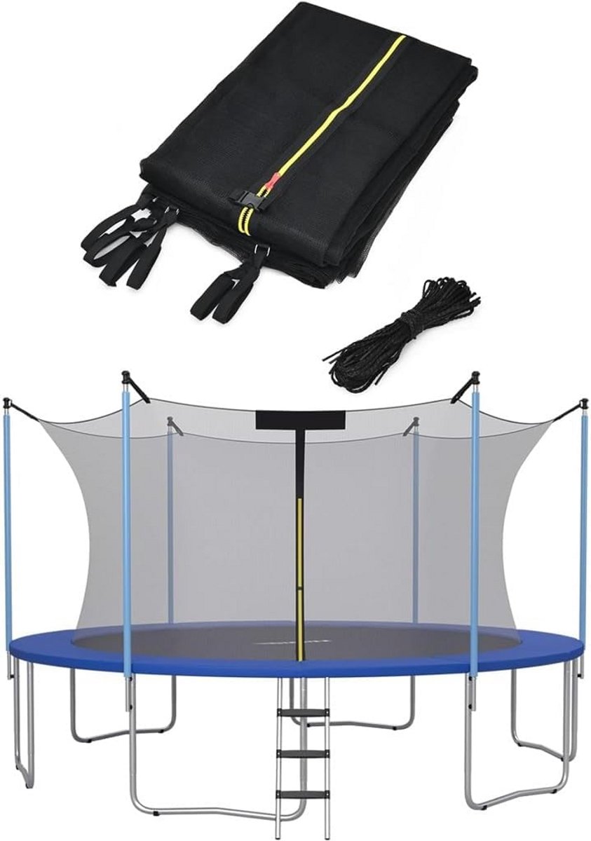 Vervangend Trampoline Veiligheidsnet voor Ronde Trampolines - Verschillende Maten