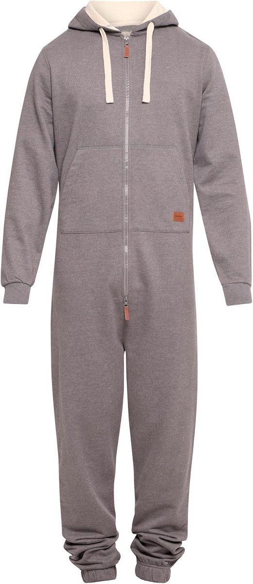 Heren Jumpsuit met Capuchon en Fleece Voering Joggingpak