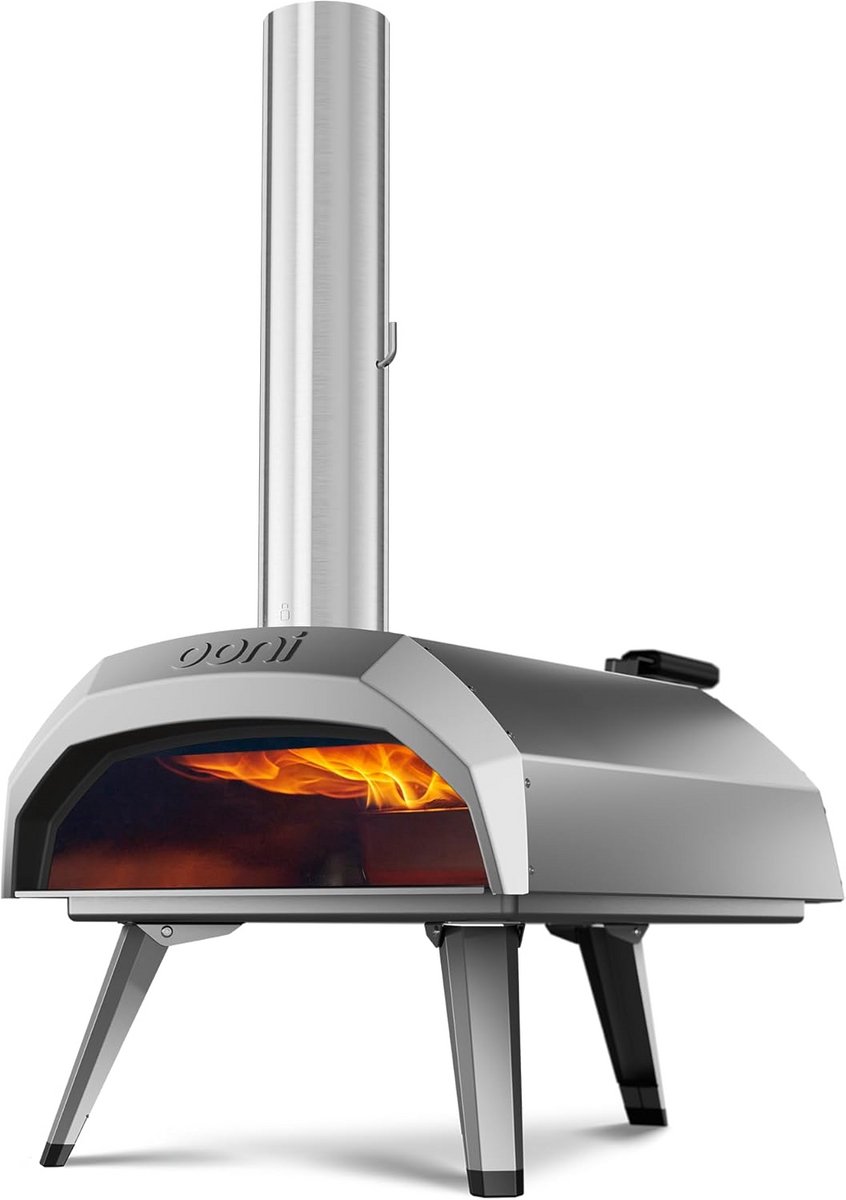 Draagbare Pizzaoven voor Buiten met Hout, Houtskool of Gas Opties