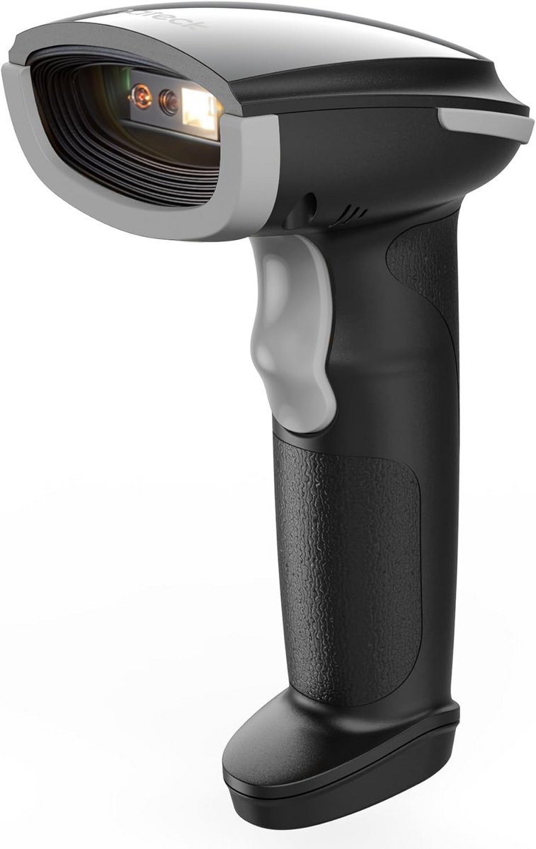 Draadloze 1D 2D Barcodescanner voor QR Codes - Lange Batterijduur
