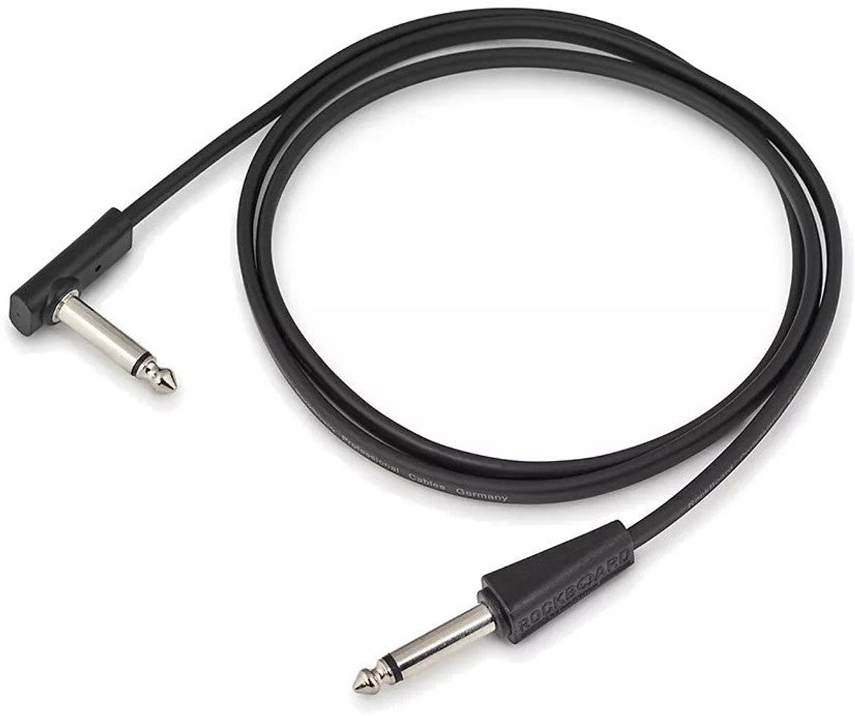 RockBoard Flat Patch Looper/Switcher kabel haaks-recht 100 cm