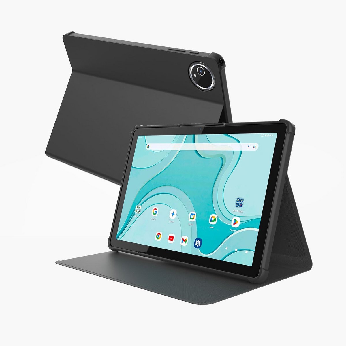 Android 15 Tablet 10.1 inch HD IPS 6GB RAM 128GB WiFi 6 Octa-Core USB C