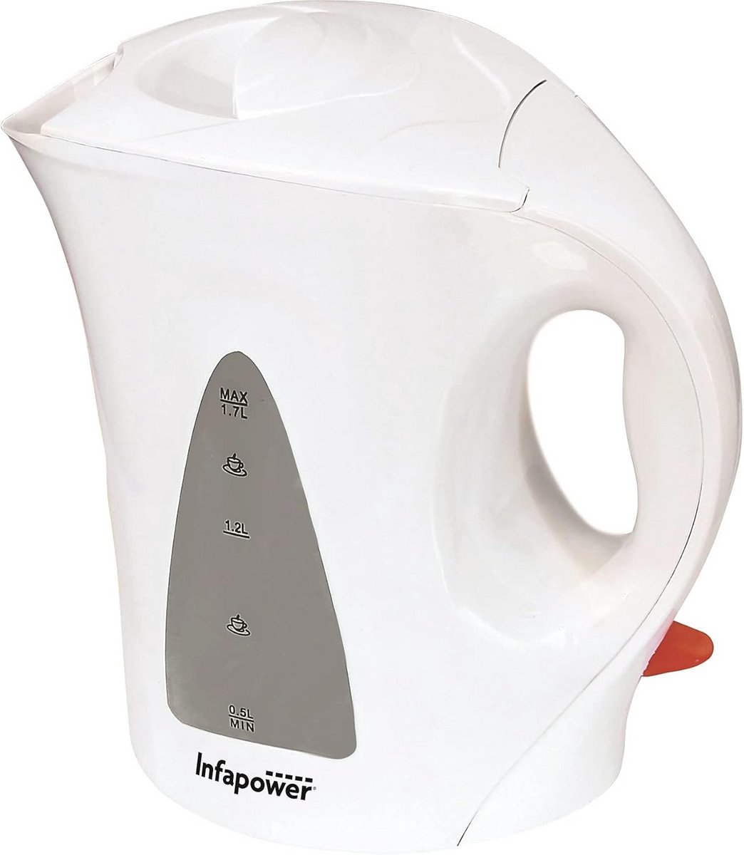 Draadloze Waterkoker 1.7L 2200W Wit - Snel & Veilig Koken