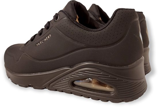 Baskets Femme Skechers Uno Stand On Air - Noir / Noir - Taille 36