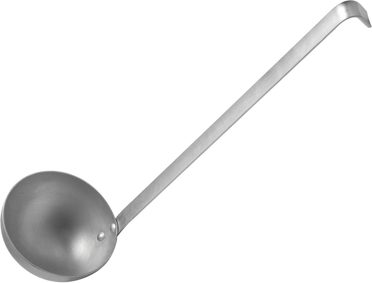 Grote Aluminium Pollepel Keukenlepel van Hotelkwaliteit - 20 cm