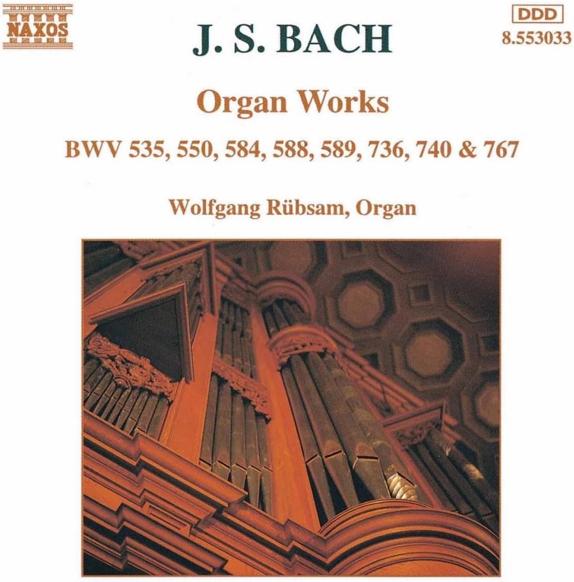 Prachtige Orgelwerken van Johann Sebastian Bach