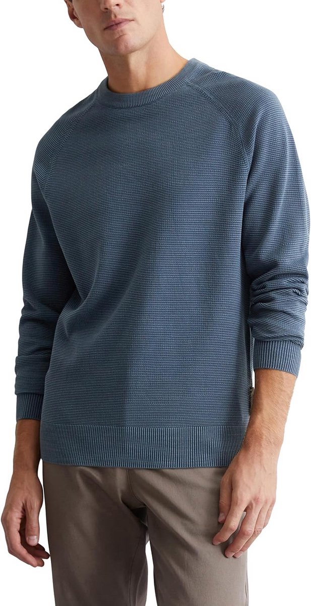 Heren Trui Effen Kleur Comfortabele Sweater Kwaliteit Katoen